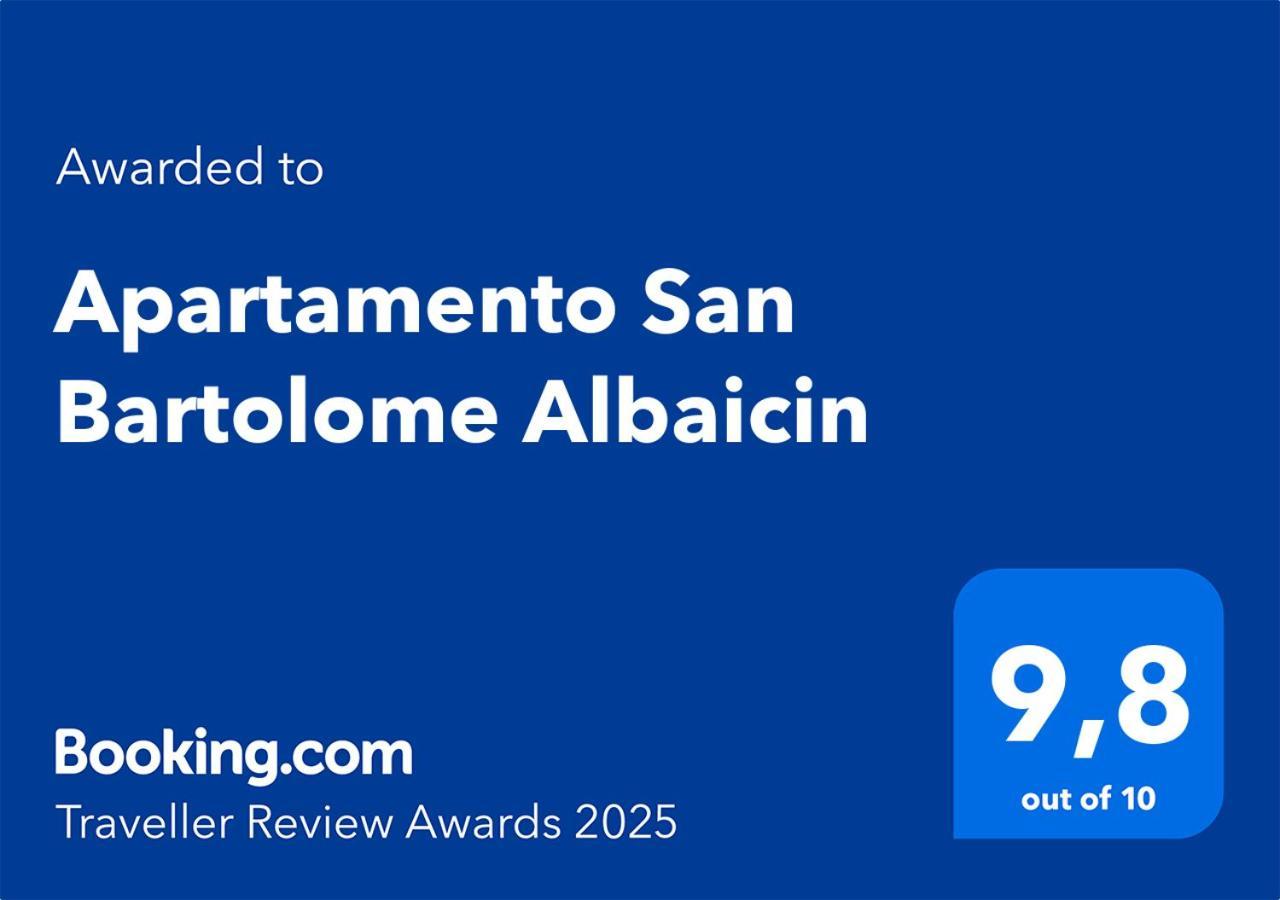 Apartamento San Bartolome Albaicin Granada Esterno foto